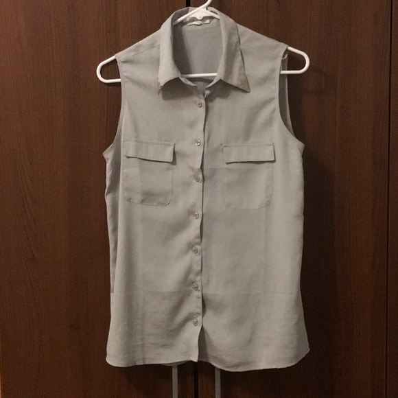 Honey Punch Tops - HONEY PUNCH | gray short sleeve blouse